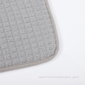 Solid Color Microfiber Dish Drying Mat